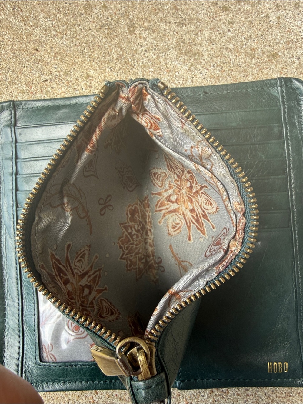 Hobo Torch Leather Snap Wallet - Picture 6 of 6